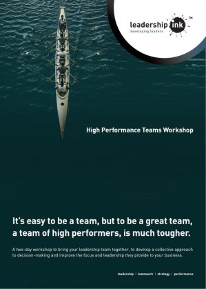 High Performance Teams Workshop